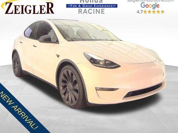 TESLA MODEL Y 2022 7SAYGDEF9NF381930 image